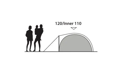 Outwell Cloud 2 Tent 10 Outwell Cloud 2 Tent - Image 10