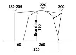 Outwell Milestone Shade Drive Away Awning -Bestway Shop 111100 6