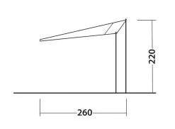 Outwell Fieldcrest Canopy -Bestway Shop 111239 fieldcrest canopy drawing other4