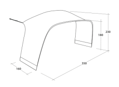 Outwell Universal Connector L -Bestway Shop 111341 1