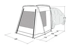 Outwell Dunecrest Drive Away Awning 24 Outwell Dunecrest Drive Away Awning -Bestway Shop 111344 dunecrest drawing perspective2