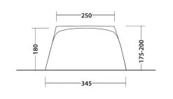 Outwell Lounge Vehicle Connector L -Bestway Shop 111356 lounge vehicle connector l drawing other5