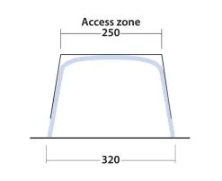 Outwell Touring Shelter Air -Bestway Shop 111358 touring shelter air drawing other4