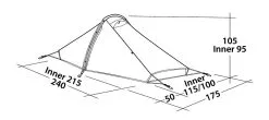 Robens Starlight 2 Tent -Bestway Shop 130259 starlight 2 drawing perspective 2