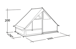 Robens Prospector Shanty Tent -Bestway Shop 130310 2