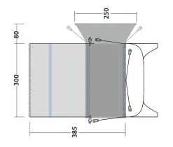 Outwell Blossburg 380 Drive Away Air Awning -Bestway Shop 25996624 f86d 408d baab aa2591c7e57b