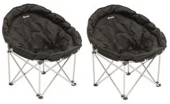Pair Of Outwell Casilda XL Moon Chair