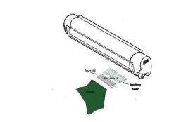 Vango Driveaway Fixing Kit For 4mm & 6mm Rails 3m Set -Bestway Shop 4and6 kit