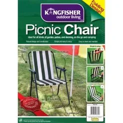 Kingfisher Folding Lightweight Picnic Camping Chair 9 Kingfisher Folding Lightweight Picnic Camping Chair -Bestway Shop 6188