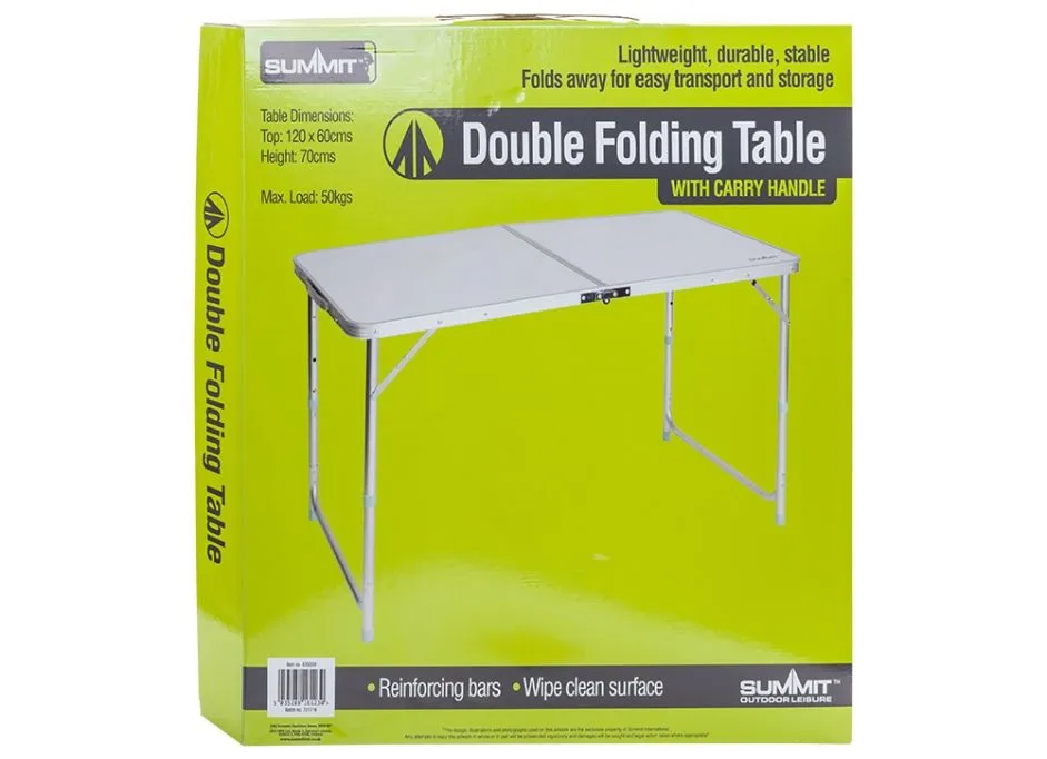 Summit Double Folding Table 3 Summit Double Folding Table - Image 3