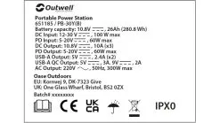 Outwell Akira 300 Power Station -Bestway Shop 651185.5