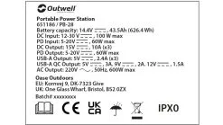 Outwell Akira 600 Power Station -Bestway Shop 651186.4
