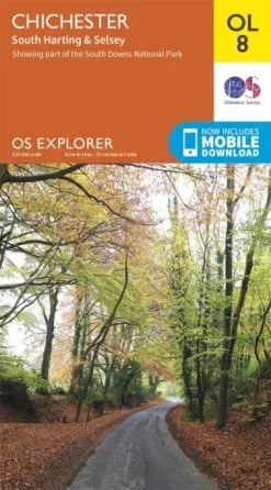 Ordnance Survey Chichester Explorer Leisure Map 8
