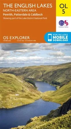 Ordnance Survey The Lake District - South-Eastern Area Explorer Leisure Map 5