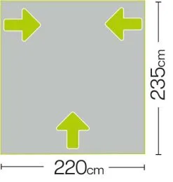 Quest Falcon 220 Poled Porch Caravan Awning -Bestway Shop a3500 7 fullsize