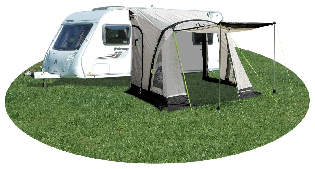 Quest Falcon 260 Poled Porch Caravan Awning 3 Quest Falcon 260 Poled Porch Caravan Awning - Image 3