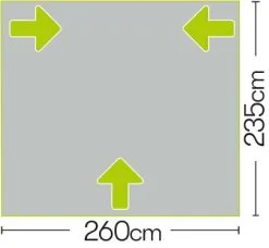 Quest Falcon 260 Poled Porch Caravan Awning 21 Quest Falcon 260 Poled Porch Caravan Awning -Bestway Shop a3501 7 fullsize