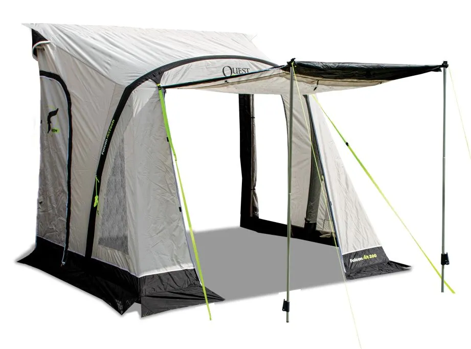Quest Falcon 260 Poled Porch Caravan Awning 15 Quest Falcon 260 Poled Porch Caravan Awning - Image 15