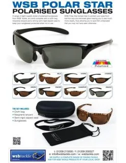 WSB Tackle WSB Polarised Cygnus Sunglasses -Bestway Shop as345 001 6