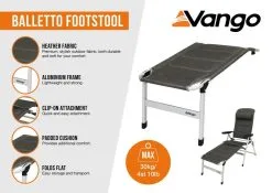 Vango Balletto Footstool -Bestway Shop balletto footstool