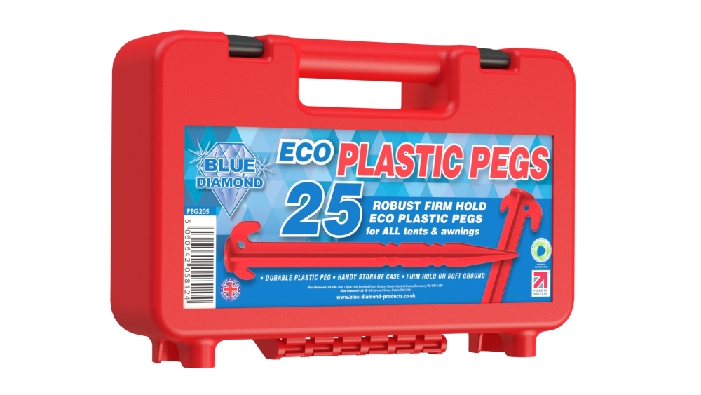 Blue Diamond Eco Plastic Pegs 1 Blue Diamond Eco Plastic Pegs