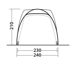 Outwell Beachcrest Driveaway Awning -Bestway Shop beachcrest size guide