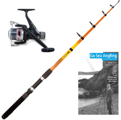 WSB Tackle Cool Expert Telespin 6' - Jade 130 Reel And Book Package