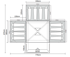 Outdoor Revolution Camp Star 1200 Air Tent Bundle (2022) -Bestway Shop campstar 1200 1 1
