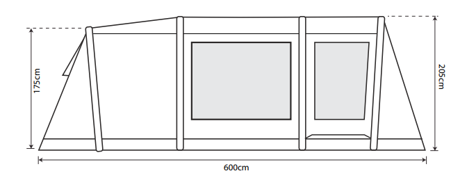 Outdoor Revolution Camp Star 500XL Air Tent Bundle (2022) 14 Outdoor Revolution Camp Star 500XL Air Tent Bundle (2022) - Image 14