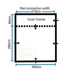 Outdoor Revolution Cayman Classic Low/Mid Drive Away Awning -Bestway Shop cayamn copy1