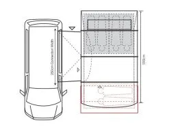 Outdoor Revolution Cayman Cacos Air SL Low Driveaway Awning -Bestway Shop cayman cacos air sl 9main 1
