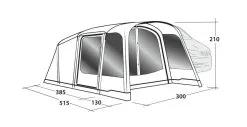 Outwell Blossburg 380 Drive Away Air Awning -Bestway Shop d78340a9 4117 472d 9e73 2c19d5465c22