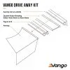 Vango Driveaway Fixing Kit For 4mm & 6mm Rails 3m Set