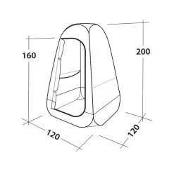 Easy Camp Little Loo Toilet Tent -Bestway Shop easy camp little loo 2