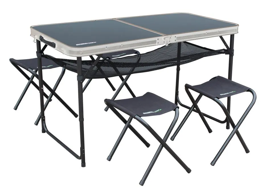 Outdoor Revolution Capri Aluminium Picnic Table And Stool Set 1 Outdoor Revolution Capri Aluminium Picnic Table And Stool Set