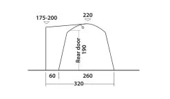 Outwell Milestone Dash Drive Away Awning 14 Outwell Milestone Dash Drive Away Awning -Bestway Shop milestone dash measurments