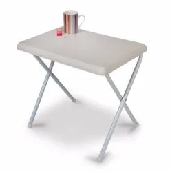 Sunncamp Resin Low Profile White Table -Bestway Shop mini table white 0 1