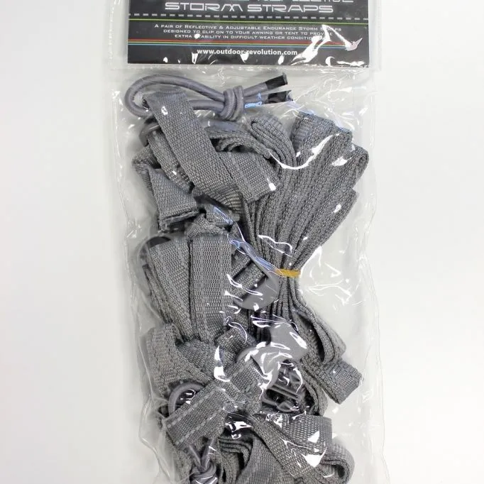 Outdoor Revolution Pair Of Reflective Storm Straps 1 Outdoor Revolution Pair Of Reflective Storm Straps