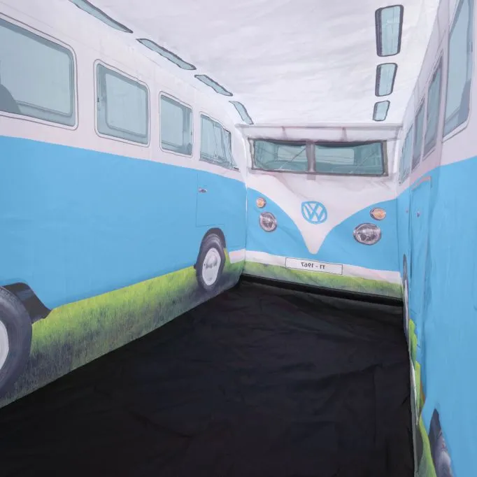 Volkswagen VW Campervan Kids Blue Pop Up Tent 17 Volkswagen VW Campervan Kids Blue Pop Up Tent - Image 17