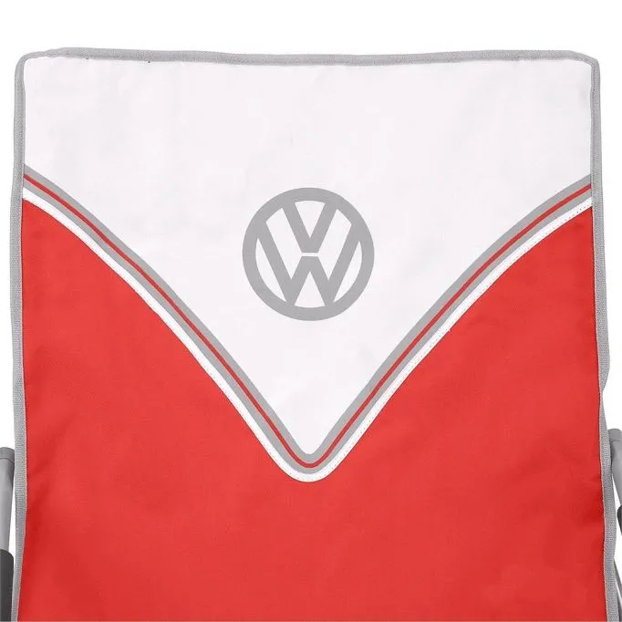 Volkswagen Red Campervan Folding Low Camping Chair 4 Volkswagen Red Campervan Folding Low Camping Chair - Image 4