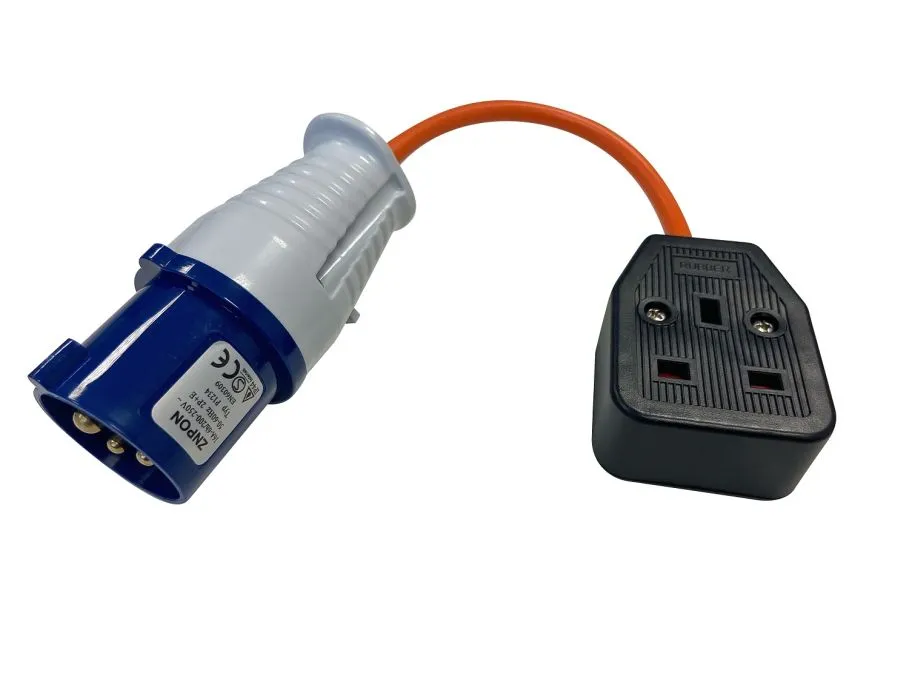 Outdoor Revolution UK Mains Adaptor 13 Amp Socket To Caravan Mains Plug 2 Outdoor Revolution UK Mains Adaptor 13 Amp Socket To Caravan Mains Plug - Image 2