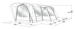 Outwell Montana 6PE Tent 13 Outwell Montana 6PE Tent -Bestway Shop outwell montana 6pe tent dimensions