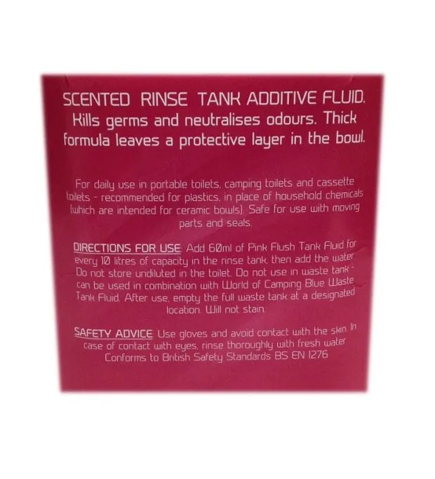 World Of Camping WoC Blue 2 Ltr & Pink 2 Ltr Toilet Fluid Package 5 World Of Camping WoC Blue 2 Ltr & Pink 2 Ltr Toilet Fluid Package - Image 5