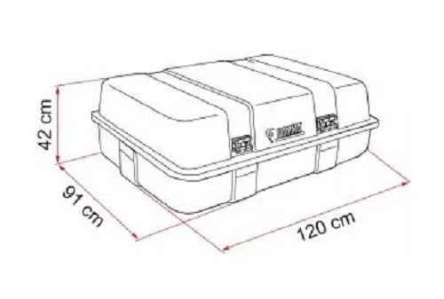 Fiamma Ultra-Box 2 Top Box 2 Fiamma Ultra-Box 2 Top Box - Image 2