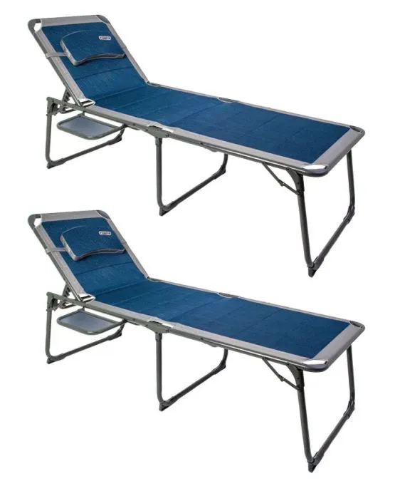 Pair Of Quest Elite Ragley Pro Loungers 1 Pair Of Quest Elite Ragley Pro Loungers