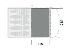 Robens Wolf Moon 5XP Carpet (285cm X 170cm) -Bestway Shop robens wolf carpet