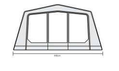 Outdoor Revolution Ozone Safari Front Porch Extension -Bestway Shop safarai 2