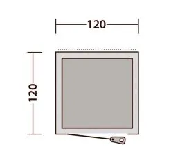 Outwell Seahaven Comfort Station Single Utility Tent -Bestway Shop seahaven comfort station single floor plan