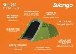 Vango Soul 200 Tent -Bestway Shop soul 200 infographic lr