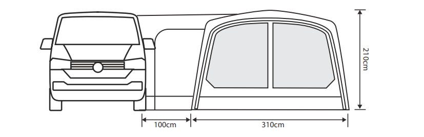 Outdoor Revolution Movelite T4E PC Highline Awning 22 Outdoor Revolution Movelite T4E PC Highline Awning - Image 22